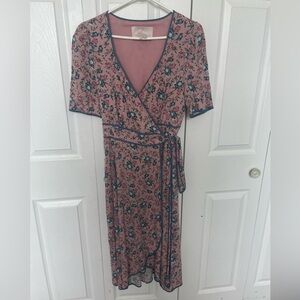 Gal Meets Glam Wrap Dress